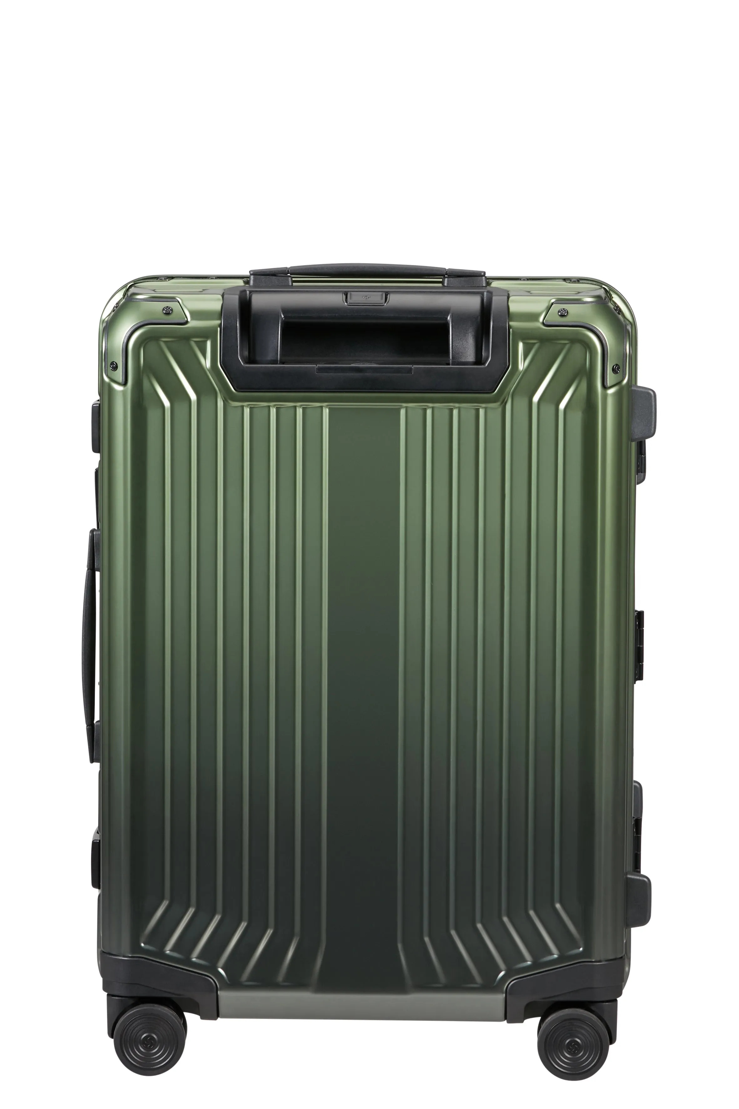 Samsonite - Lite Box ALU 55cm Small 4 Wheel Hard Suitcase - Gradient Green