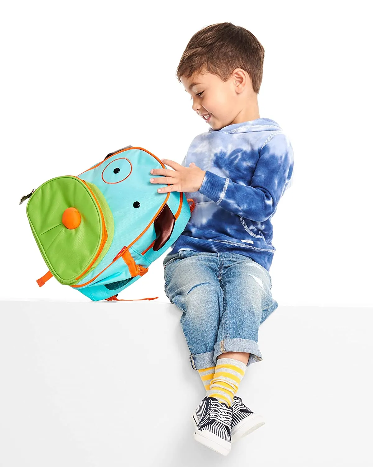 Skip Hop Zoo Little Kid Backpack, Dog for Kids Ages 3-6 Years