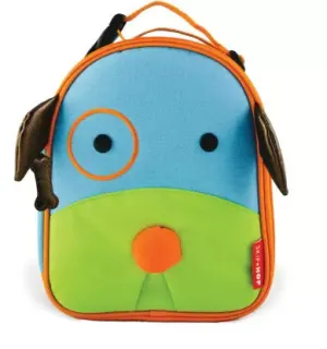 Skip Hop Zoo Lunchie Insulated Kids Lunch Bag, Dog for Kids Ages 3 