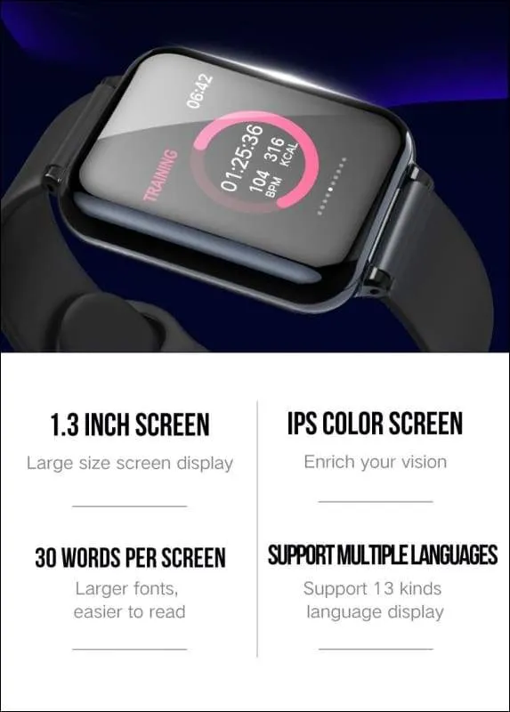 Sport Smart Watch Fitness Bracelet