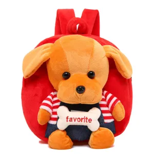 Superflicit Cute pattern Child love plush backpack