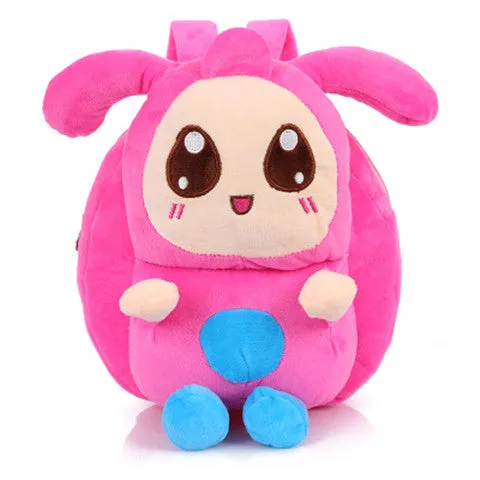 Superflicit Cute pattern Child love plush backpack