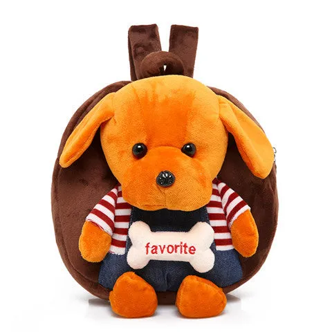 Superflicit Cute pattern Child love plush backpack