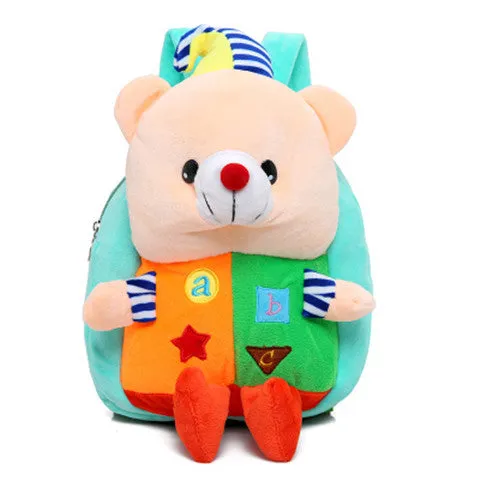 Superflicit Cute pattern Child love plush backpack