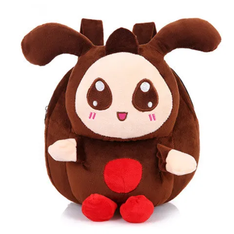 Superflicit Cute pattern Child love plush backpack