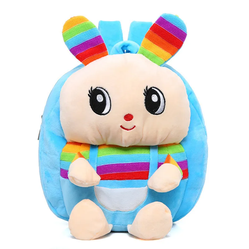 Superflicit Cute pattern Child love plush backpack