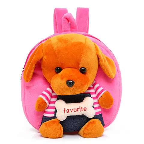 Superflicit Cute pattern Child love plush backpack