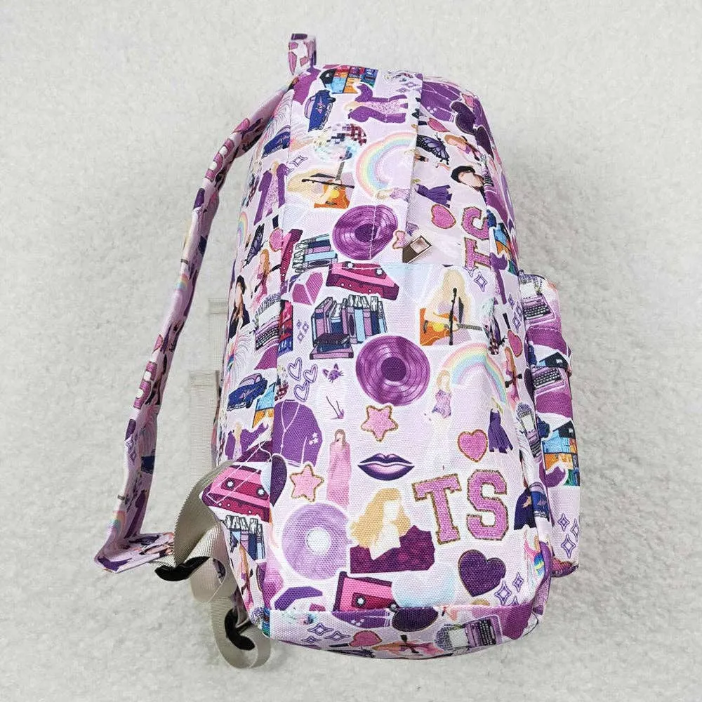 TS Swiftie Collage Backpack Purple