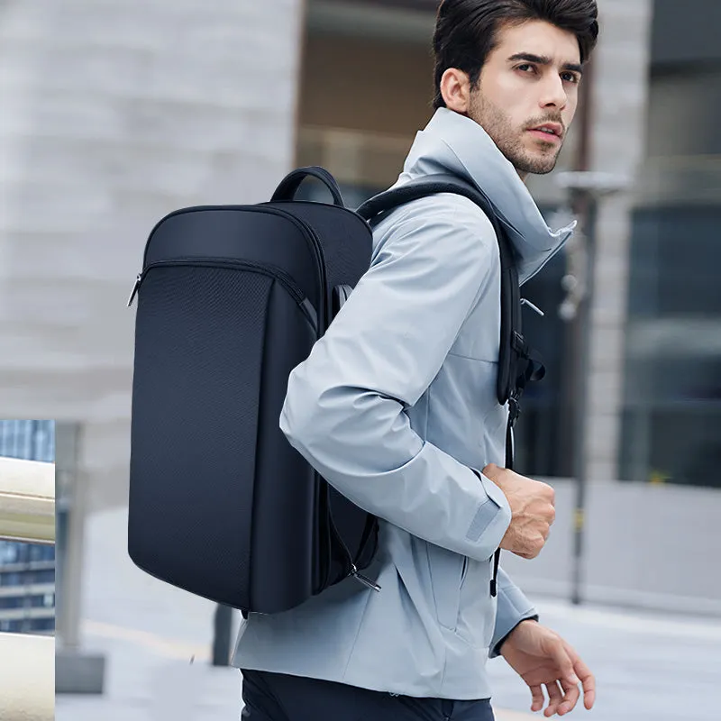 Ultra Slim Laptop Backpack for Men Expandable 15.6 inch Backpack Waterproof College Backpack Travel Laptop Backpack for Men