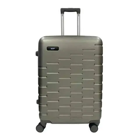 VIP Xion 4 Wheel Hard Casing Cabin Luggage Trolley 22x38x55cm Champagne