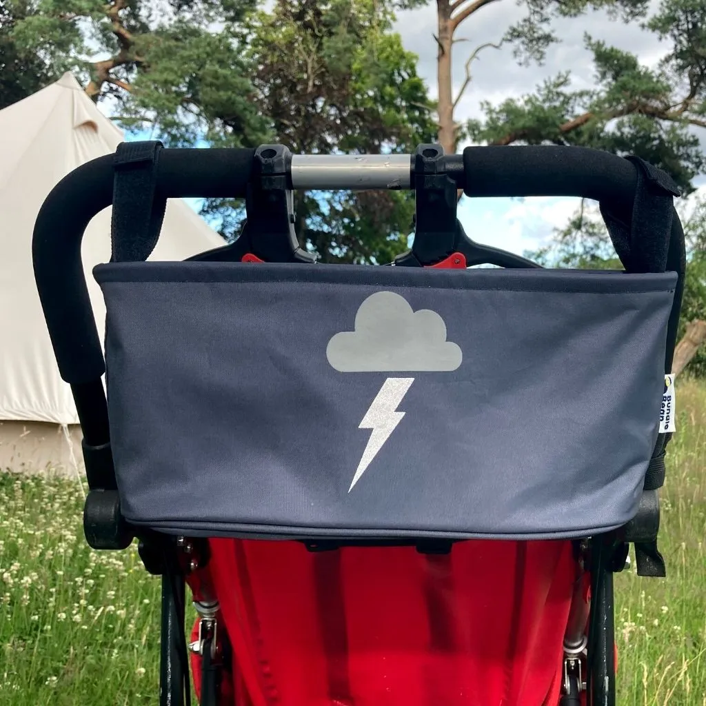 Wheelchair Organiser Bag - SILVER LIGHTNING