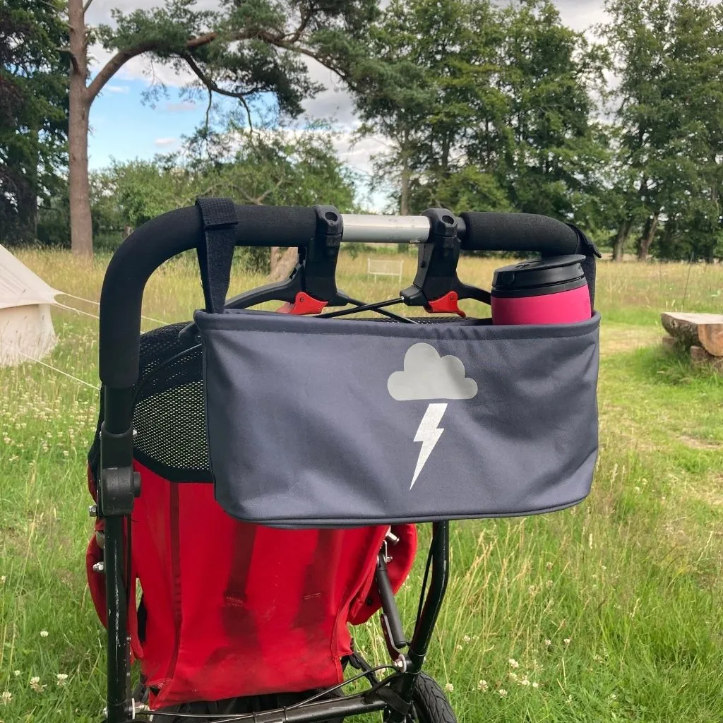 Wheelchair Organiser Bag - SILVER LIGHTNING